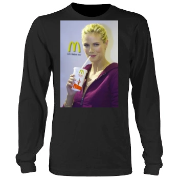 Heidi Klum Men's Heavy Long Sleeve TShirt