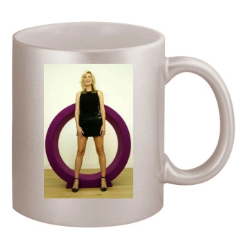 Heidi Klum 11oz Metallic Silver Mug