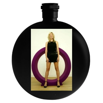 Heidi Klum Round Flask