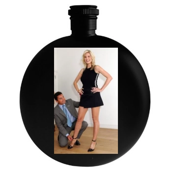 Heidi Klum Round Flask