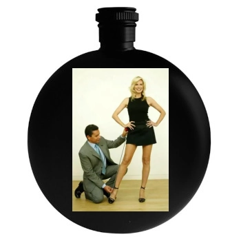 Heidi Klum Round Flask