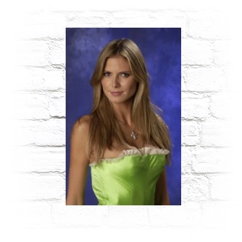 Heidi Klum Metal Wall Art