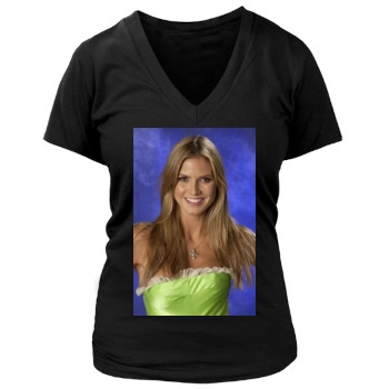 Heidi Klum Women's Deep V-Neck TShirt