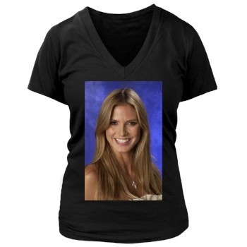 Heidi Klum Women's Deep V-Neck TShirt