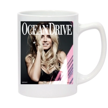 Heidi Klum 14oz White Statesman Mug