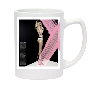 Heidi Klum 14oz White Statesman Mug