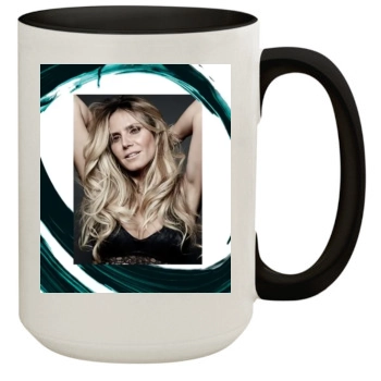 Heidi Klum 15oz Colored Inner & Handle Mug