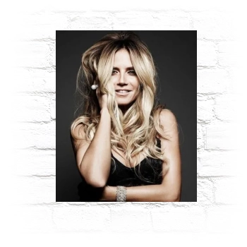 Heidi Klum Metal Wall Art