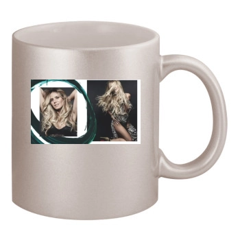 Heidi Klum 11oz Metallic Silver Mug