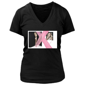 Heidi Klum Women's Deep V-Neck TShirt