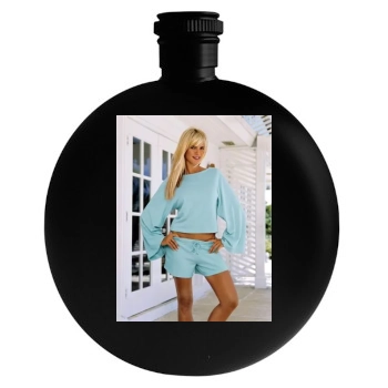 Heidi Klum Round Flask