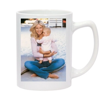 Heidi Klum 14oz White Statesman Mug