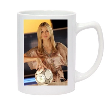 Heidi Klum 14oz White Statesman Mug