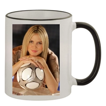 Heidi Klum 11oz Colored Rim & Handle Mug