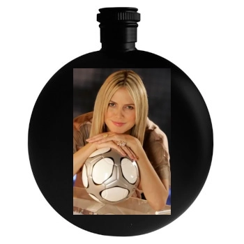 Heidi Klum Round Flask