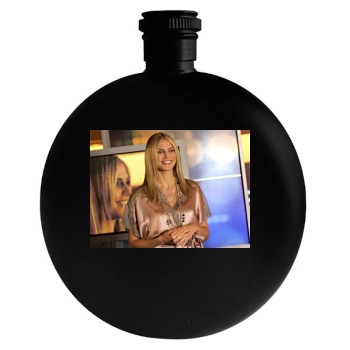 Heidi Klum Round Flask