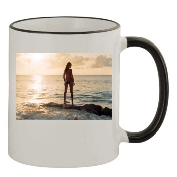 Heidi Klum 11oz Colored Rim & Handle Mug