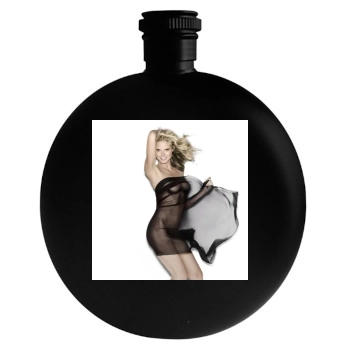 Heidi Klum Round Flask