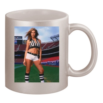 Heidi Klum 11oz Metallic Silver Mug