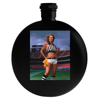 Heidi Klum Round Flask