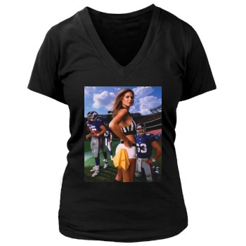 Heidi Klum Women's Deep V-Neck TShirt