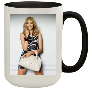 Heidi Klum 15oz Colored Inner & Handle Mug