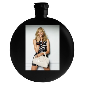 Heidi Klum Round Flask