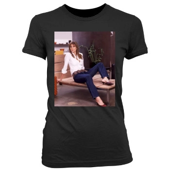 Heidi Klum Women's Junior Cut Crewneck T-Shirt