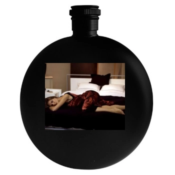 Heidi Klum Round Flask