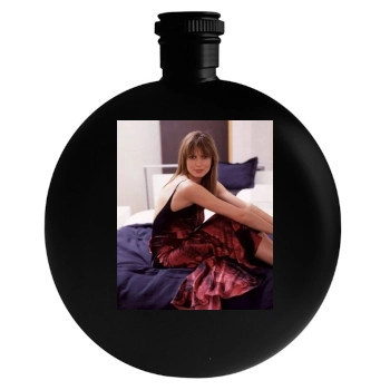 Heidi Klum Round Flask