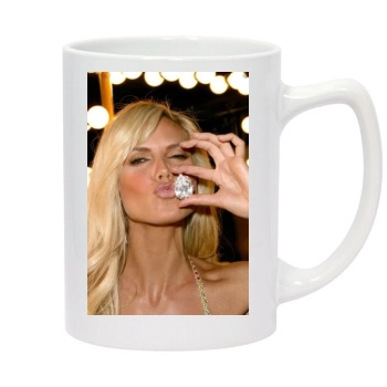 Heidi Klum 14oz White Statesman Mug