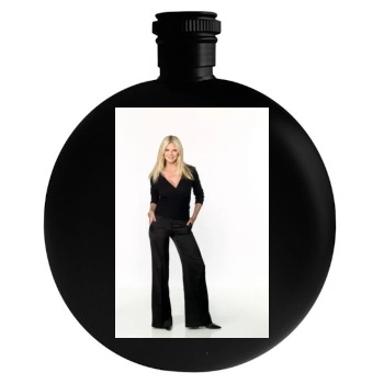 Heidi Klum Round Flask