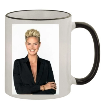 Heidi Klum 11oz Colored Rim & Handle Mug