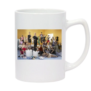 Heidi Klum 14oz White Statesman Mug