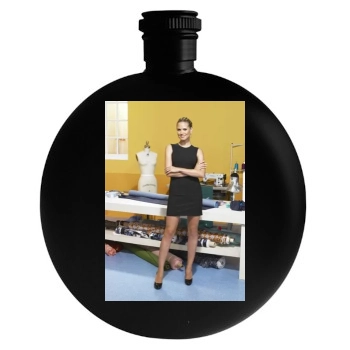 Heidi Klum Round Flask