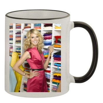 Heidi Klum 11oz Colored Rim & Handle Mug