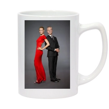 Heidi Klum 14oz White Statesman Mug