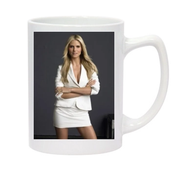 Heidi Klum 14oz White Statesman Mug