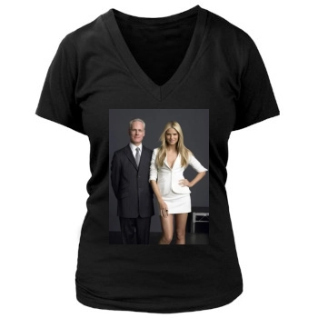 Heidi Klum Women's Deep V-Neck TShirt