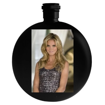 Heidi Klum Round Flask