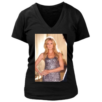 Heidi Klum Women's Deep V-Neck TShirt