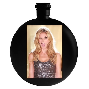 Heidi Klum Round Flask