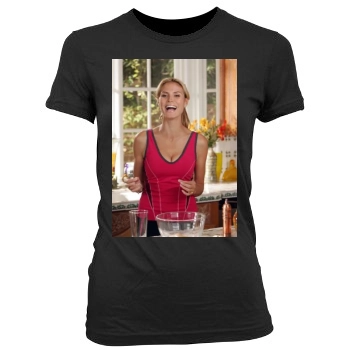 Heidi Klum Women's Junior Cut Crewneck T-Shirt