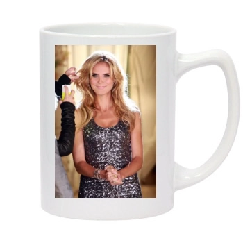 Heidi Klum 14oz White Statesman Mug