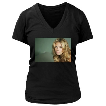 Heidi Klum Women's Deep V-Neck TShirt