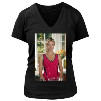 Heidi Klum Women's Deep V-Neck TShirt