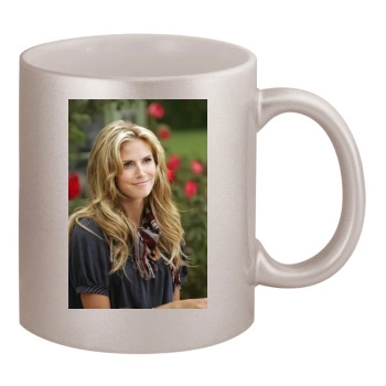 Heidi Klum 11oz Metallic Silver Mug