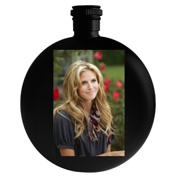 Heidi Klum Round Flask