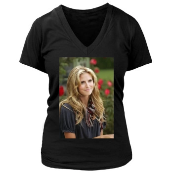 Heidi Klum Women's Deep V-Neck TShirt