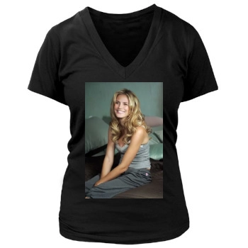 Heidi Klum Women's Deep V-Neck TShirt